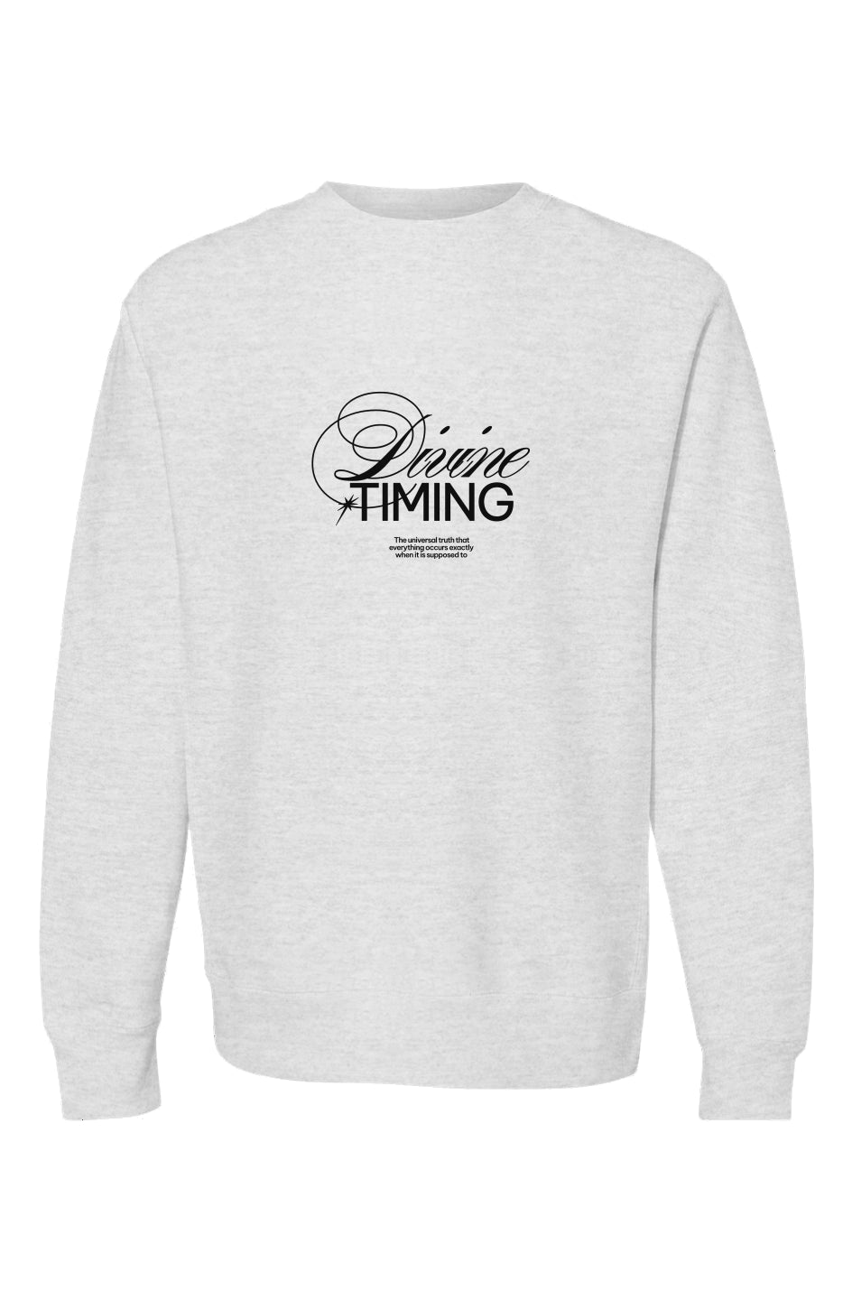 Divine Timing Heavy Crewneck